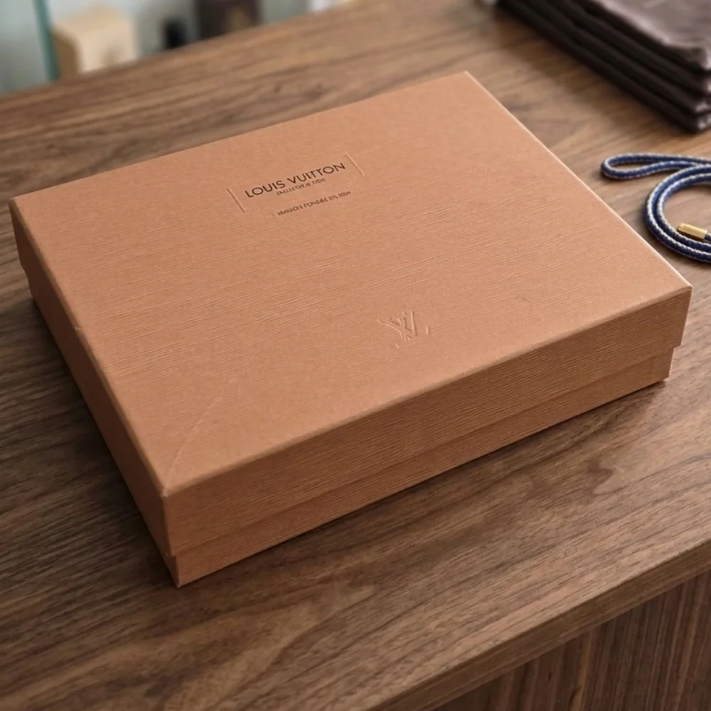 AUTHENTIC LOUIS VUITTON VINTAGE EPI EMPTY GIFT BOX STORAGE FASHION DISPLAY